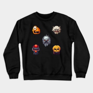 Scary Spooky Cheap Halloween Costume Crewneck Sweatshirt